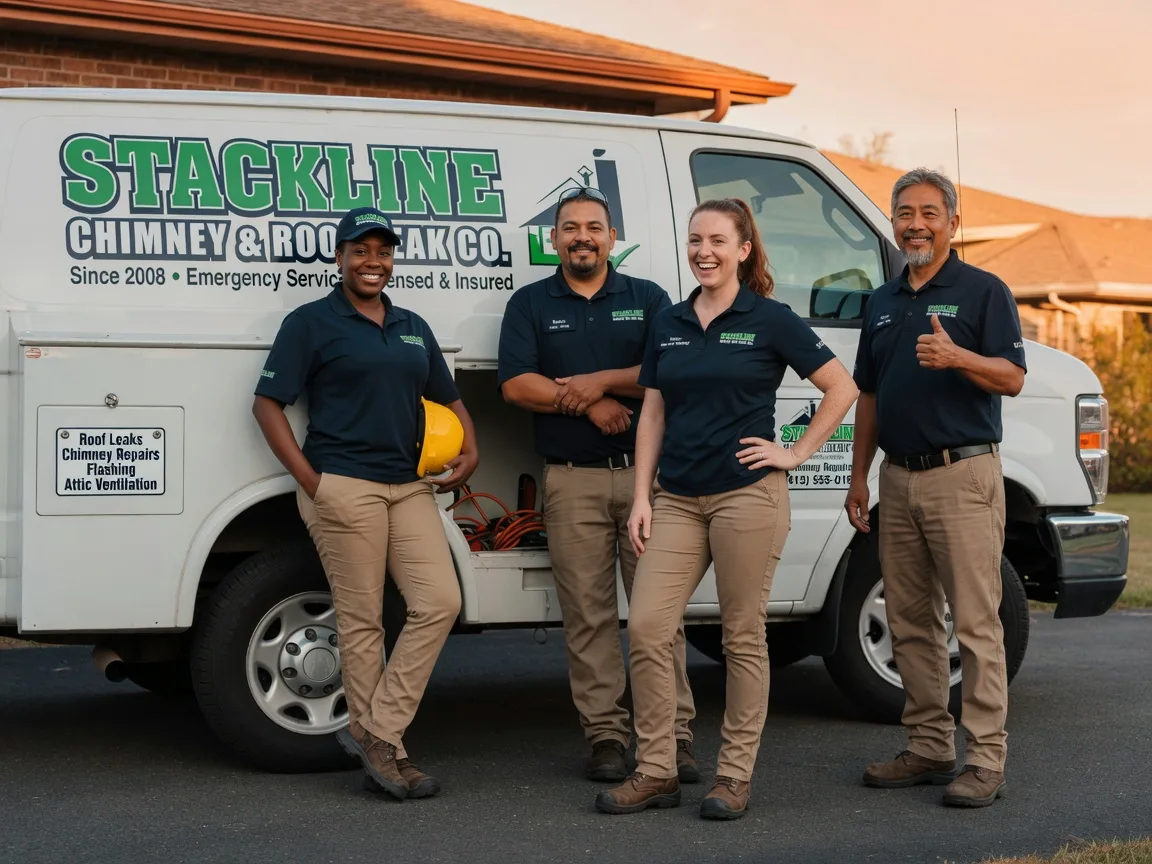 Chimney flashing repair company in Endicott, NE
